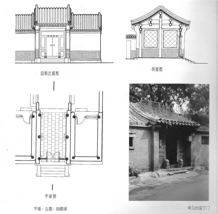 四合院平面設(shè)計圖